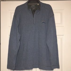 Tommy Bahama quarter zip sweater